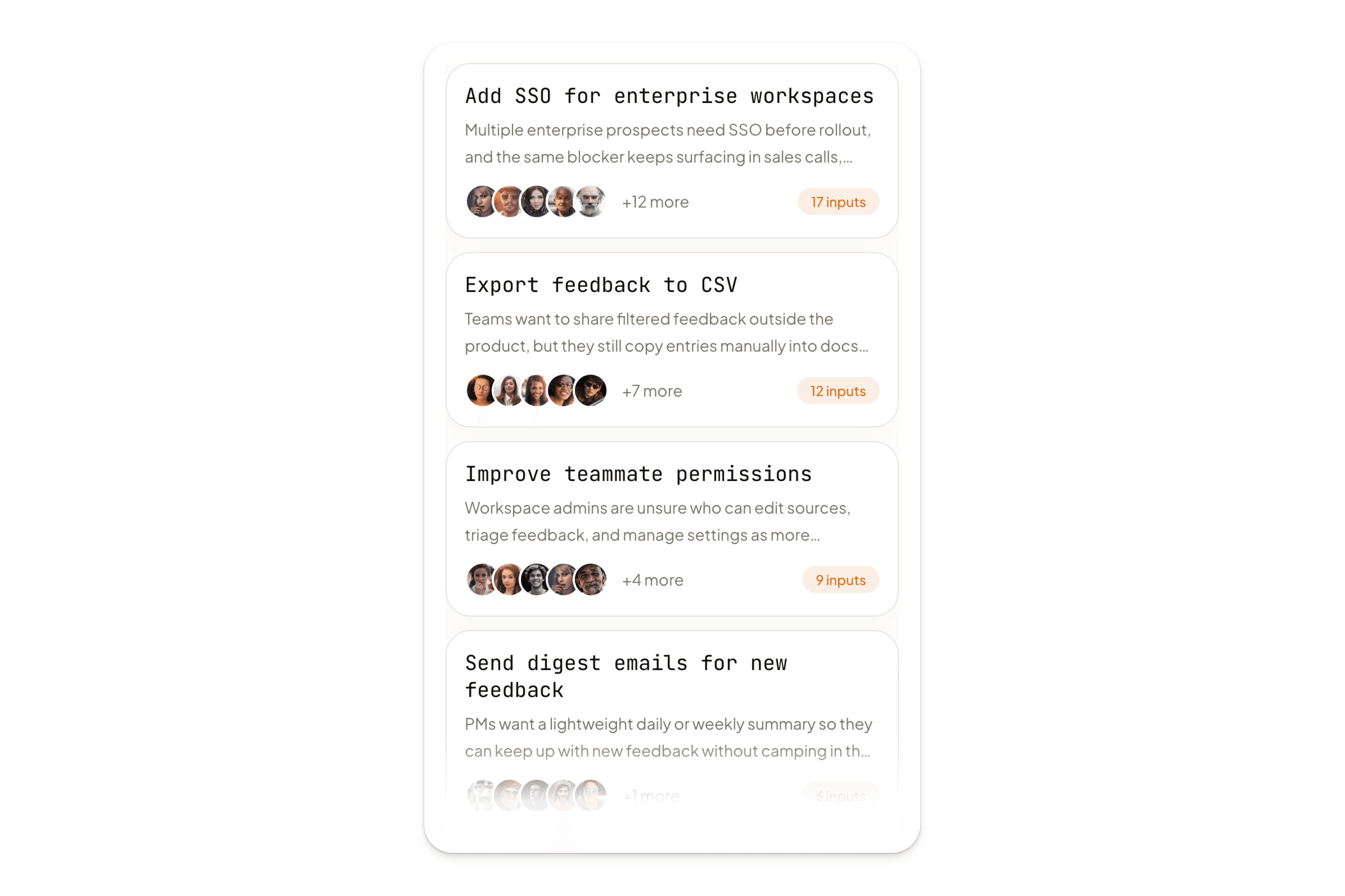 Generated tickets list created from grouped quotes